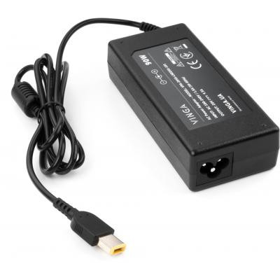 Блок живлення до ноутбуку Vinga Lenovo 90W 20V 4.5A square (VPA-2045-LNSQ01-101) Вінниця - фото 2