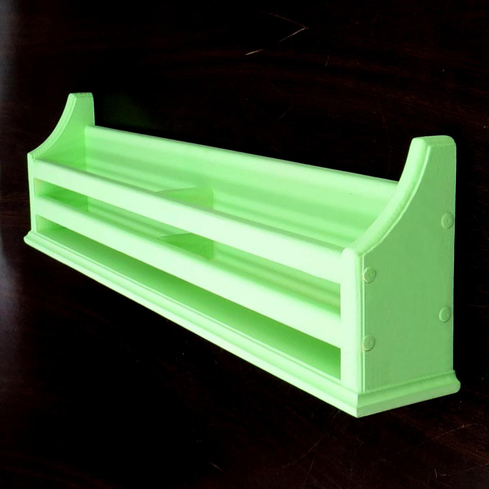 Настенная книжная полка 