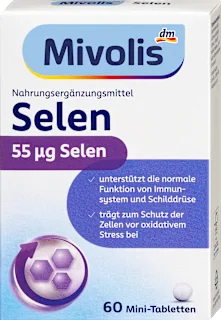 Селен, міні-таблетки Mivolis, 60 шт (Німеччина) Mivolis Selen, Mini-Tabletten, 60 St Львів