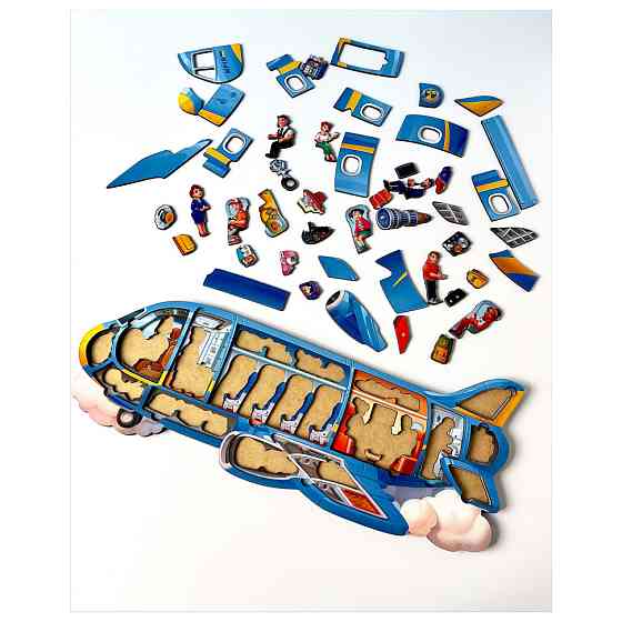 Деревянный Пазл-вкладыш 