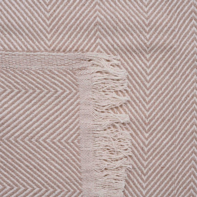 Плед Ardesto Summer 100% хлопок, бежевый 140х190 см (ART0915SE) Винница - изображение 5