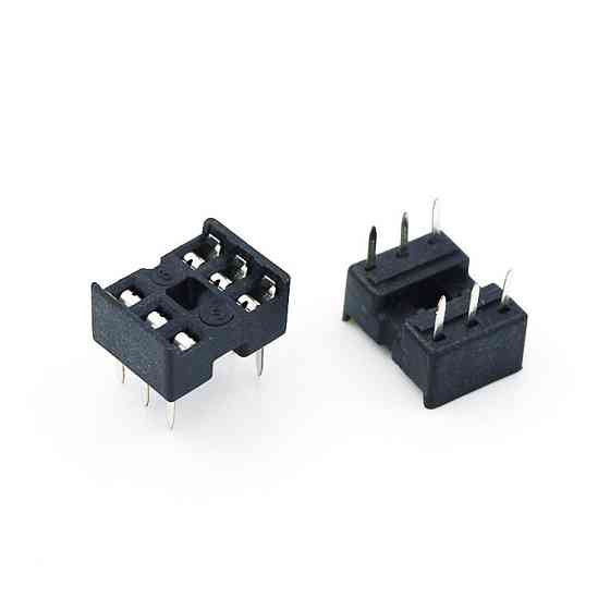 Панель SCS-6 10шт IC DIP 6 контактов узкая для быстрой замены оптронов Киев