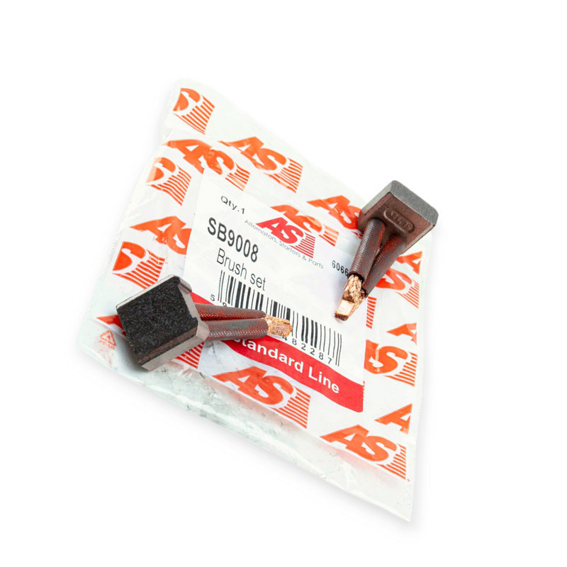 Щітки МТЗ редукторний 2,7 кВт (к-кт 2 шт) AS-PL стартера Мукачево - фото 1