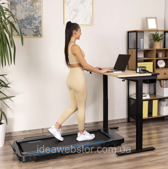 Беговая дорожка Gymtek XT560 электрическая складная для дома 2,5 л.с. до 12 км/ч нагрузка до 120 кг 110х42 см Киев - изображение 19