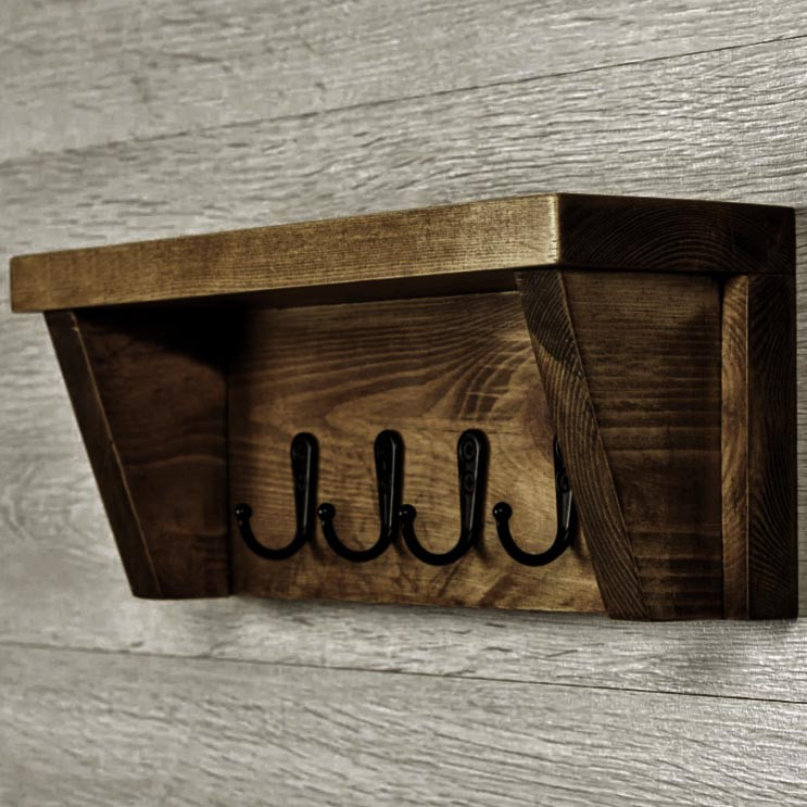 Ключница деревянная 