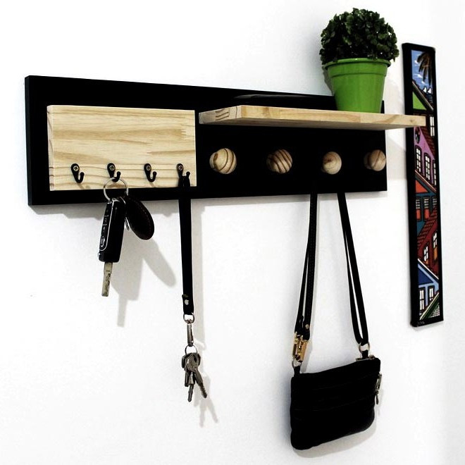 Ключница деревянная 