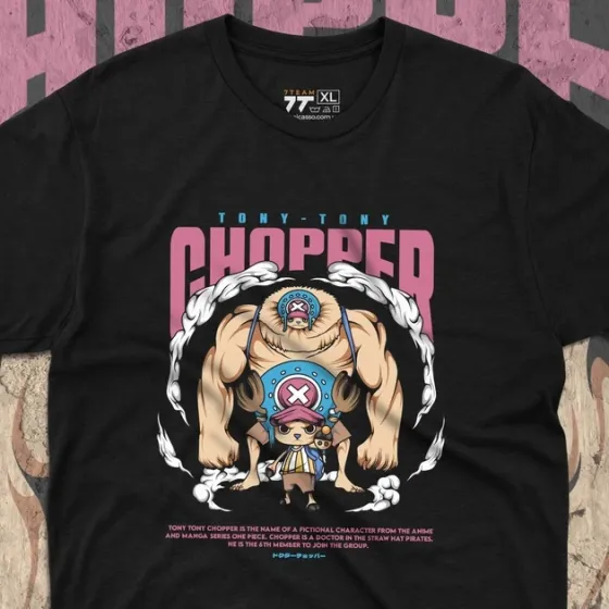 Футболка чоловіча з  принтом Ван Пис Chopper 2 Розмір 48 Anime0230 Дніпро