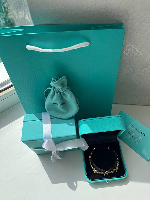 Tiffany / Тиффани премиум упаковка под браслет или подвеску - коробочка, внешняя коробочка, пакет, мешочек, Одесса - изображение 9