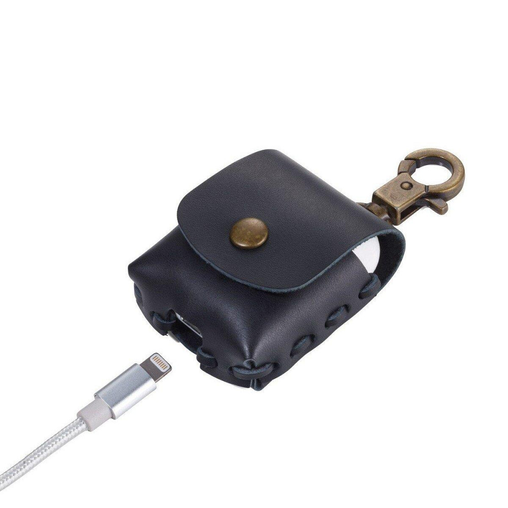 Чехол для наушников Troika Airpods, натуральная кожа Ровно - изображение 1