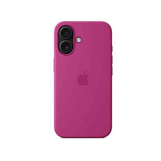 Чохол для смартфона Silicone Full Case AAA MagSafe IC for iPhone 16 Moon Red Київ