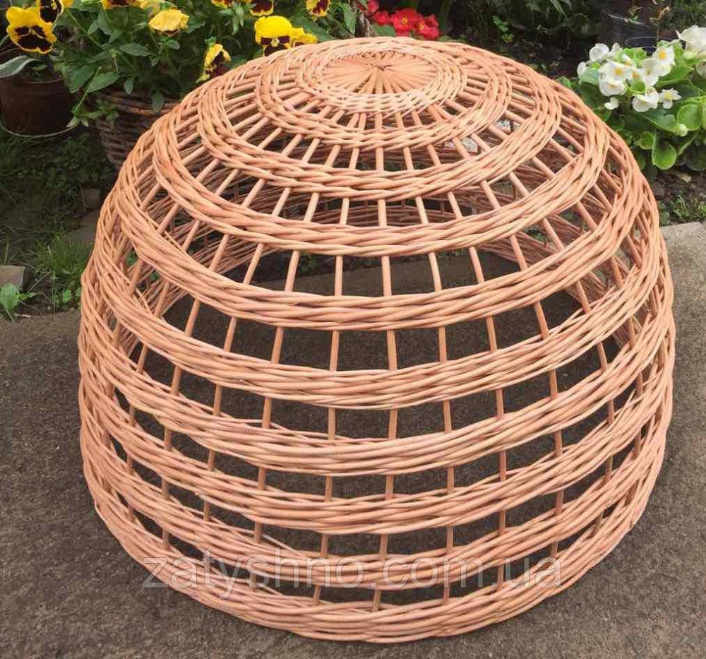 Плетеная люстра с лозы | люстры плетеная на заказ  | люстра плетеная в кафе Киев - изображение 4