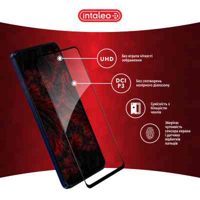 Скло захисне Intaleo Full Glue MOTO G04s Black (1283126612909) Вінниця