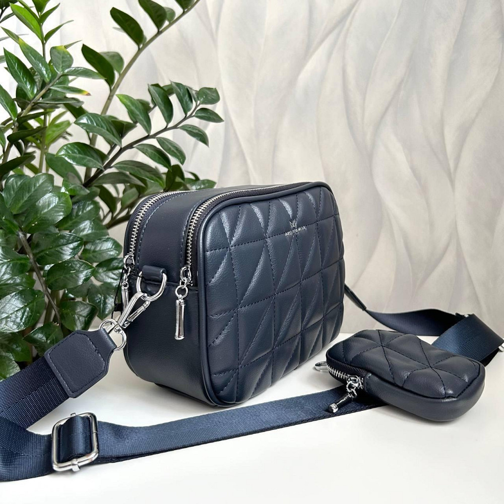 Брендова жіноча сумка крос-боді. Жіноча чорна сумка маленька через плече. 8862 Київ - фото 5