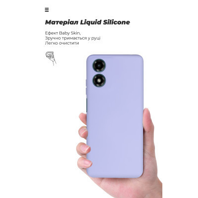 Чехол для мобильного телефона Armorstandart ICON Case Motorola G04 Camera cover Lavender (ARM73893) Винница - изображение 7