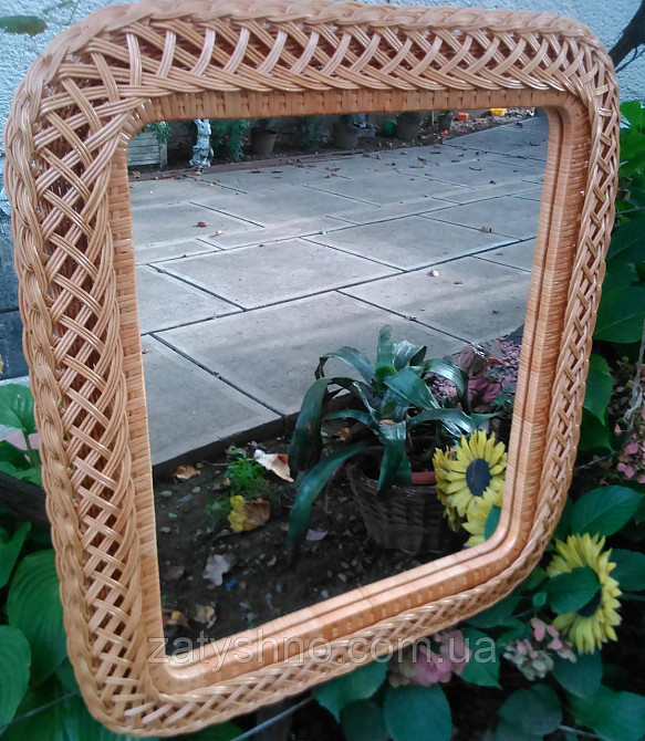 Дзеркало з лози велике Київ - фото 5