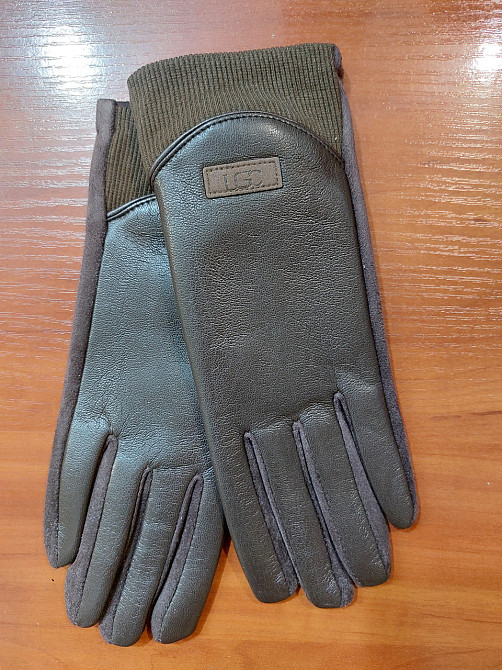 Рукавички жіночі сенсорні one size коричневий Київ - фото 4