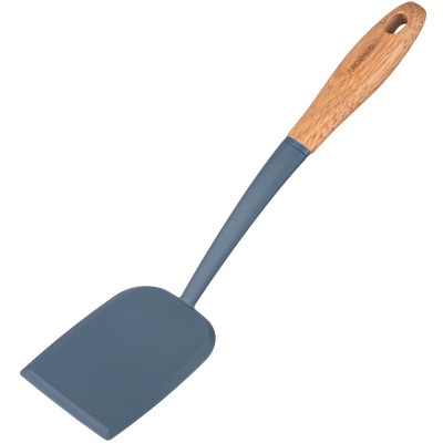 Лопатка кухонна Ardesto Midori, 34.5см, нейлон, дерево, синій (AR2123PG) Вінниця - фото 3