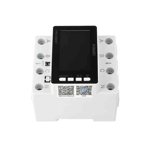 Wi-Fi лічильник електроенергії трифазний 220 В 80 А KWS-306WF на DIN-рейку із захистом та моніторингом Київ