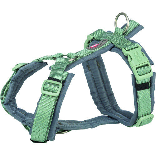 Шлей Trixie Premium для собак трекинговый XS–S 32–38 см 13 мм голубовато-серый Киев - изображение 1