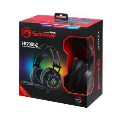 Наушники Marvo HG9062 Multi-LED 7.1 Black (HG9062) Винница