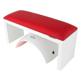 Подставка под руку для маникюра на деревянных ножках , красная. Киев - изображение 2