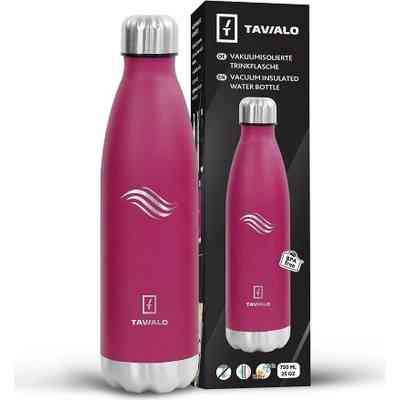 Термокружка Tavialo 750 мл матовий бордовий колір (191750103) Винница