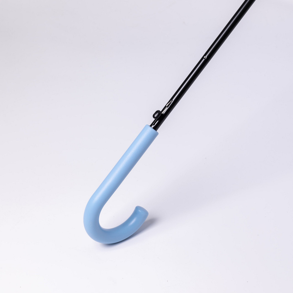 Класична дитяча парасолька-тростина напівавтомат з поліестеру міцна надійна 8 спиць діаметр 94 см Блакитний HP-23-11BL Коломыя - изображение 4