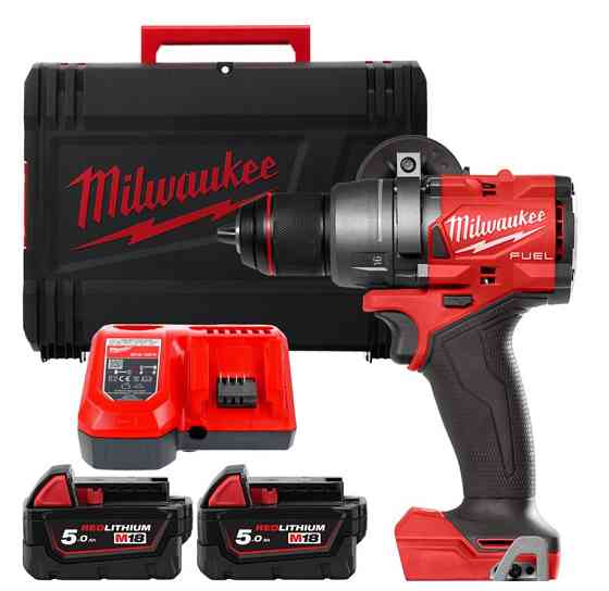 Дриль-шуруповерт акумуляторний безщітковий ударний MILWAUKEE M18 FPD3-502X, 158Нм (зарядний пристрій М12-18 FC. 2 акумулятори М1 Одеса