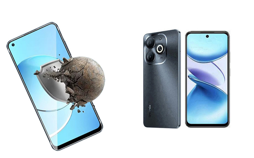 Захисне скло DefenzoGlass для Infinix Smart 6, Smart 6 Plus – подвійна міцність Київ - фото 3