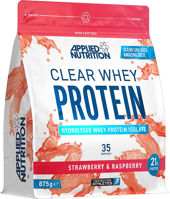 Протеин Applied Nutrition Clear Whey Isolate Protein (Strawberry Raspberry) (875g - 35 Servings) Луцк - изображение 1