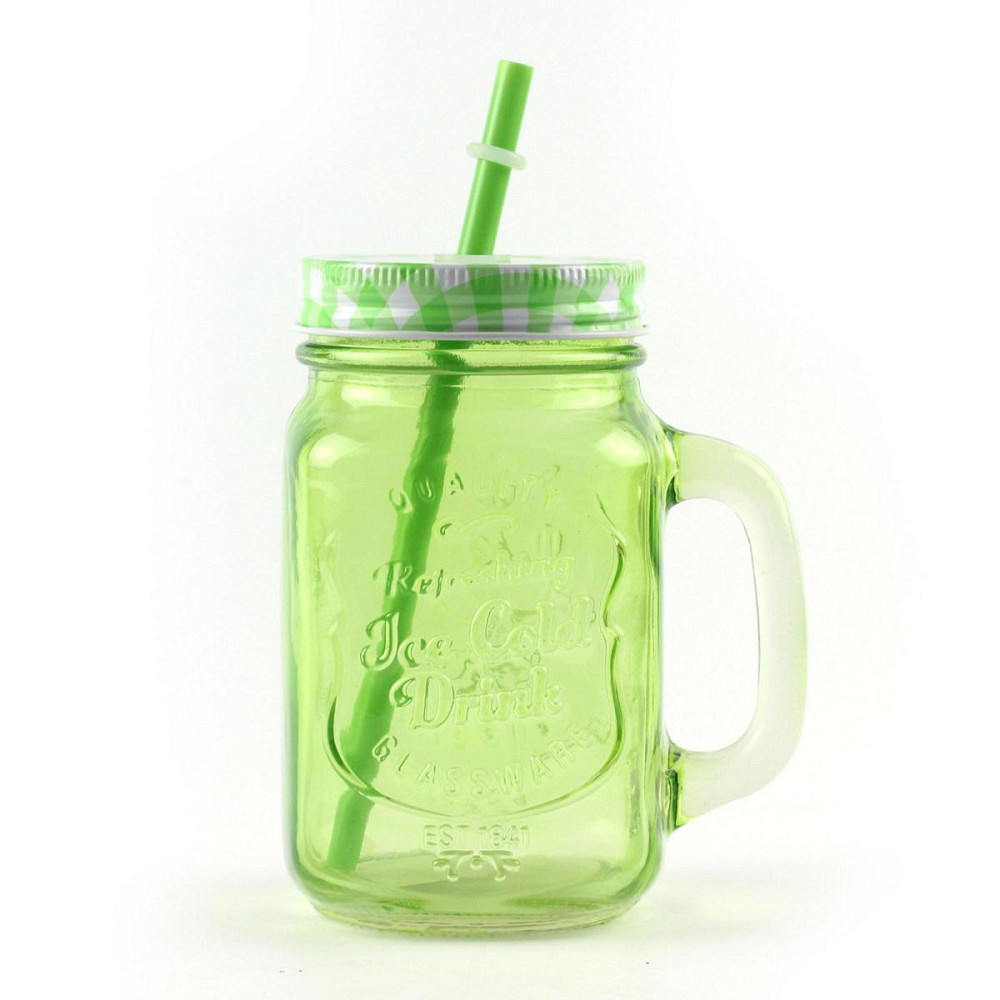 Кухоль ООТВ Vintage скляний, салатовий Рівне - фото 1