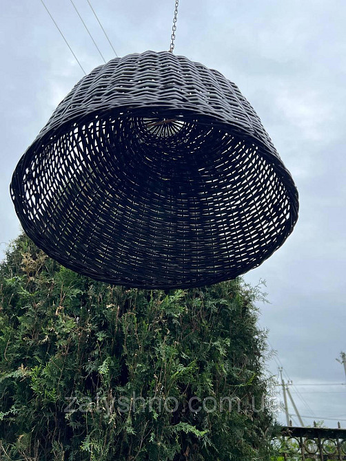 Люстра коричнева плетена Київ - фото 7