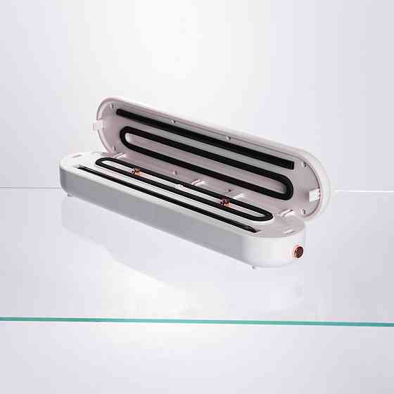 Вакууматор 90 Вт білий для сухих вологих продуктів + 10 пакетів HP-11-15W Коломия