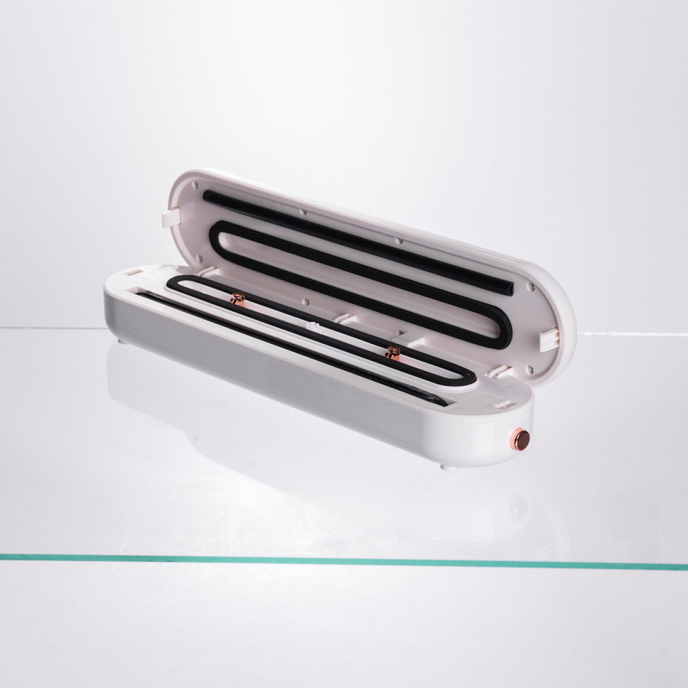 Вакууматор 90 Вт білий для сухих вологих продуктів + 10 пакетів HP-11-15W Коломия - фото 3