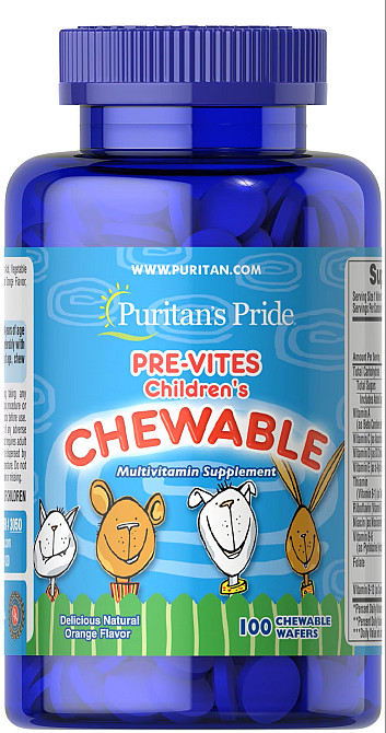 Pre-Vites Children's Multivitamin 100 tab Луцк - изображение 1