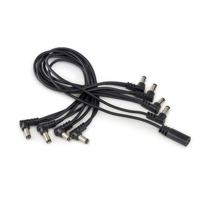 Кабель для гитарных педалей RockBoard Flat Daisy Chain Cable, 8 Outputs, Angled (RBO CAB POWER DC8 A) Винница - изображение 1