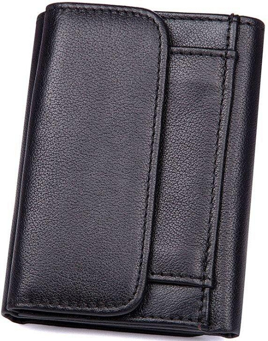 Кошелек Vintage 14467 кожаный Черный Киев - изображение 6