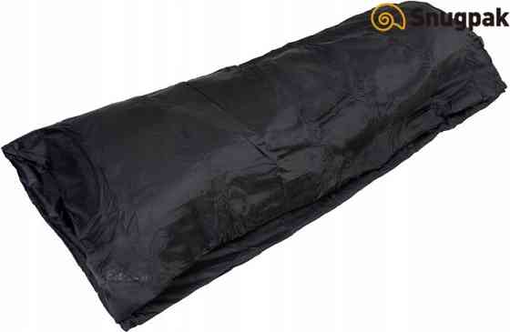 Універсальна Ковдра з утеплювачем 193х163 см від 1 до 5 ° С + чохол Snugpak "Jungle Blanket Terrain" Black Нововолинськ