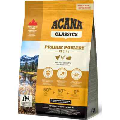 Сухой корм для собак ACANA Prairie Poultry 2 кг (0064992560218) Винница