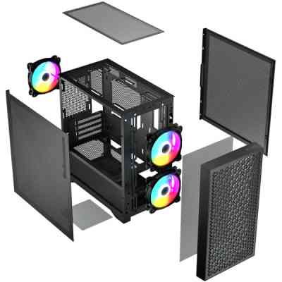 Корпус Logic concept DART PRO ARGB MINI BLACK (AM-DART-PRO-ARGB-10) Вінниця