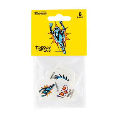 Медиатор Jim Dunlop Alan Forbes Pick 1.0mm 6 шт. (BL100P1.0) Винница - изображение 2