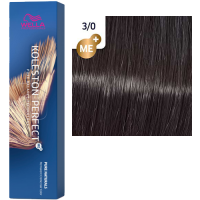 3/0 Краска для волос Колестон Wella Koleston Perfect ME+ 3/0 Темно-коричневый натуральный Киев