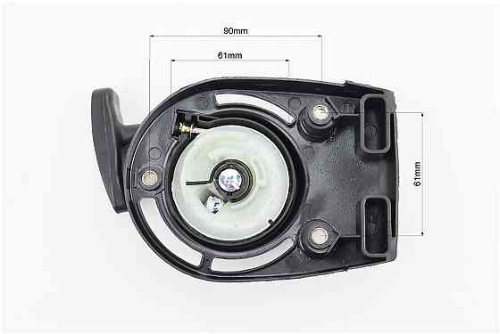 Стартер 3отв. 61,0х90,0mm "дріт - 1 зачіп" HONDA GX35 (CG438) - 4Т Бершадь