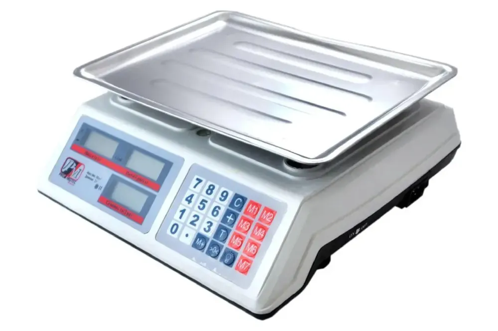 Весы торговые электронные со счетчиком цены на 50 кг. PM 5051 Promotec с аккумулятором 6 вт Коломия - фото 6