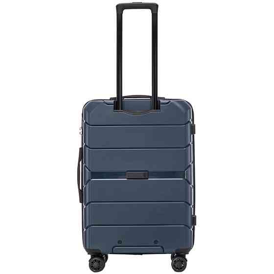 Валіза поліпропіленова WINGS PP06 середня 69 см темно-синя Київ