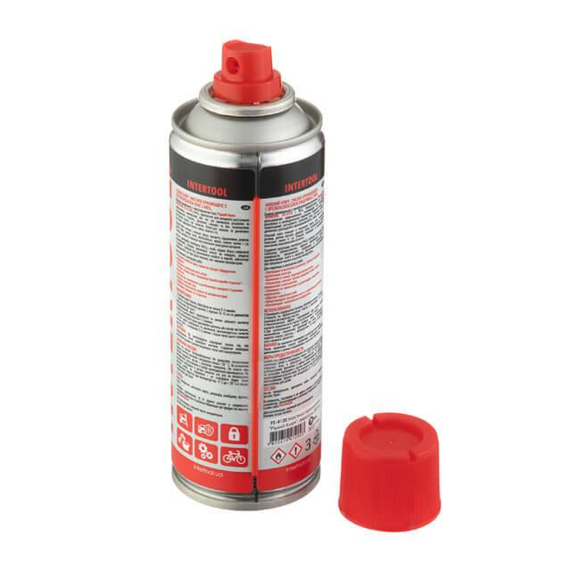 Мастило проникаюче "Рідкий Ключ", аерозоль, 200 мл INTERTOOL FS-4120 Київ - фото 6