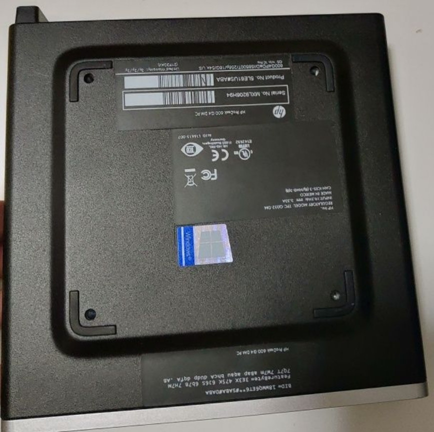 Процессор: HP Pridesk 600 G4 Mini i5-8500 500Gb. 8Gb.RAM Windows 10/11 Киев - изображение 4