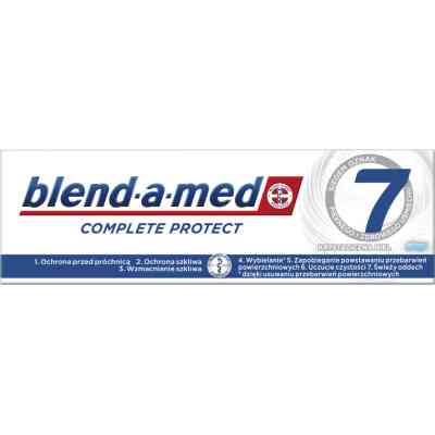 Зубная паста Blend-a-med Complete Protect 7 Кристальная белизна 75 мл (8001090716705) Винница