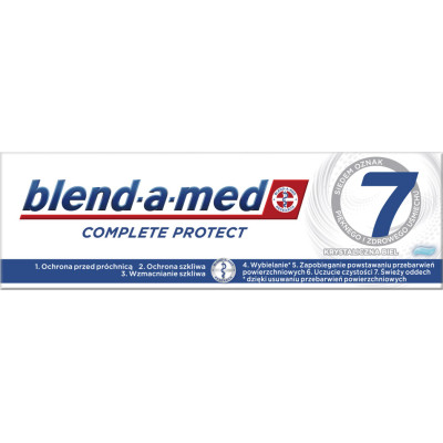Зубная паста Blend-a-med Complete Protect 7 Кристальная белизна 75 мл (8001090716705) Винница - изображение 2