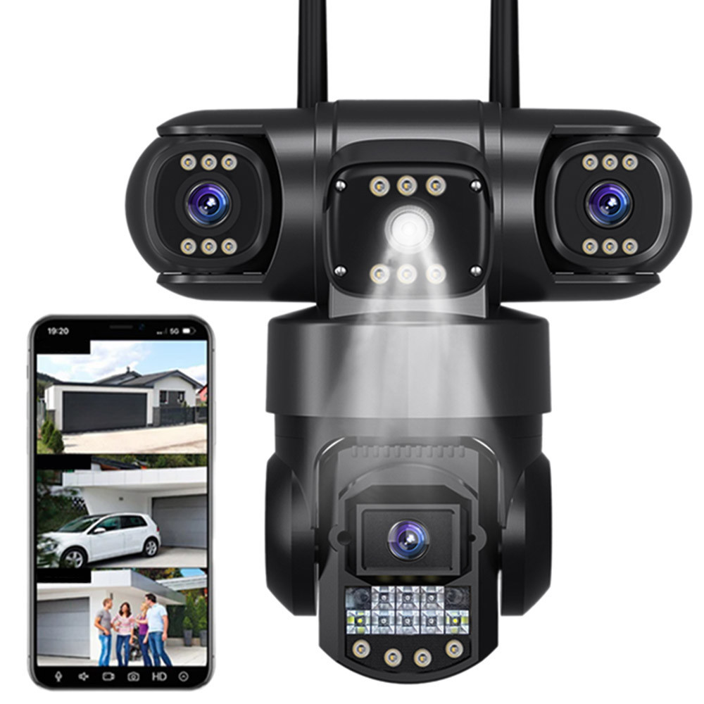 Уличная камера наблюдения WIFI,3 объектива,15МР,SC28 SBR Киев - изображение 1